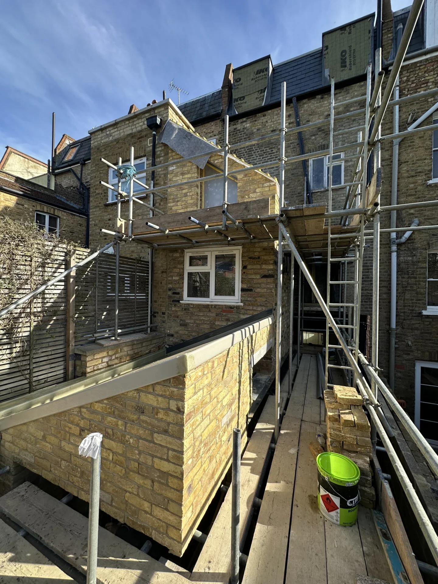 Extension cost per m2 London