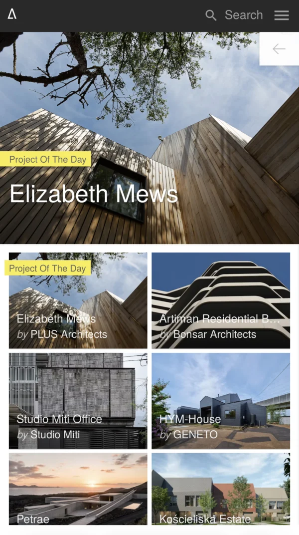 Architizer’s Project of the Day Plus Architects